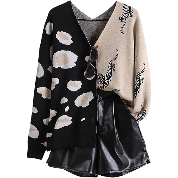 トップス 22AW COOHEM LEOPARD TWEED CARDIGAN bee2459f-900b-4636-b3c8-